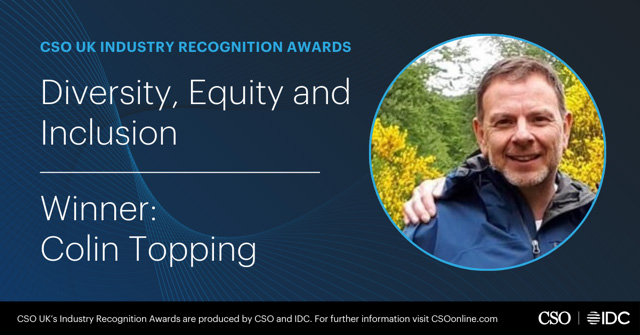 Industry Recognition Award(Colin Topping)